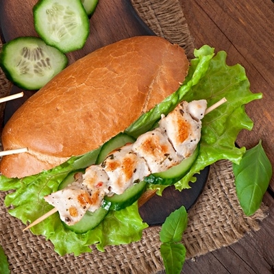 Сувлаки из курицы Сувлаки из курицы