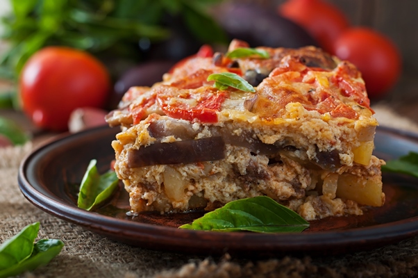 Мусака moussaka traditional greek dish - Мусака