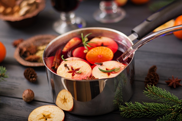 Компот из мандаринов и яблок christmas mulled wine spices - Компот из мандаринов и яблок