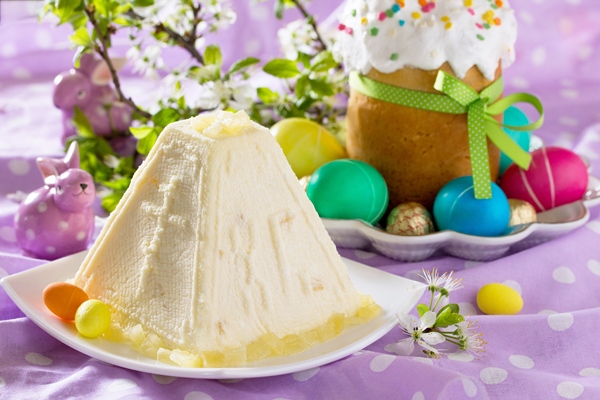 Пасха "Богатая" close up cake table - Пасха "Богатая"