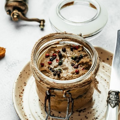 Консервированный печёночный паштет Консервированный печёночный паштет