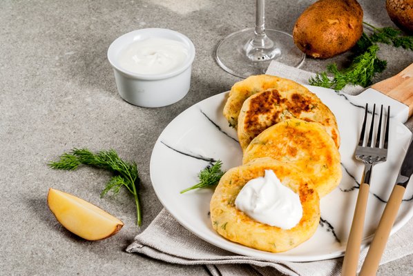 Бульбени картофельные blinciki s kartofel nym pure - Бульбени картофельные