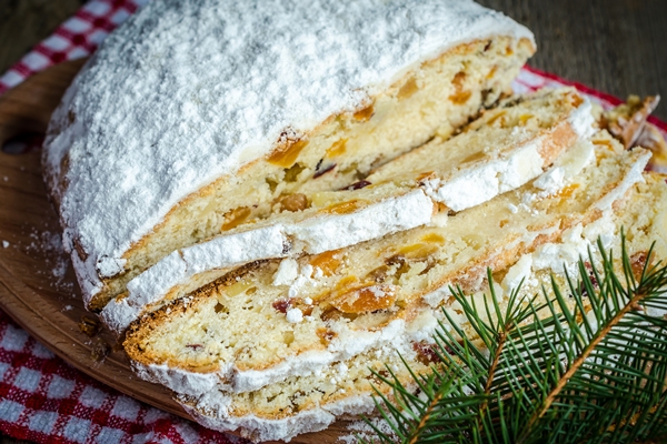 stollen tort - Рождественский штоллен с рикоттой