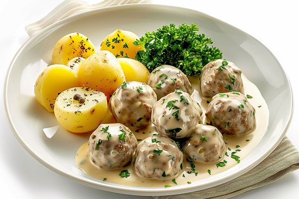 tradicionnoe bludo haidarabadi - Котлеты, запечённые с картофелем в сметанном соусе