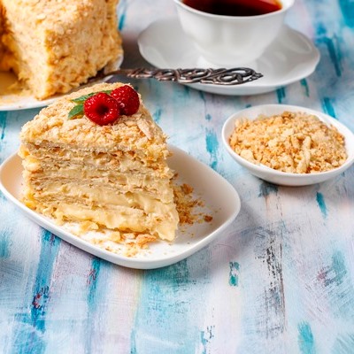 Классический заварной крем для торта