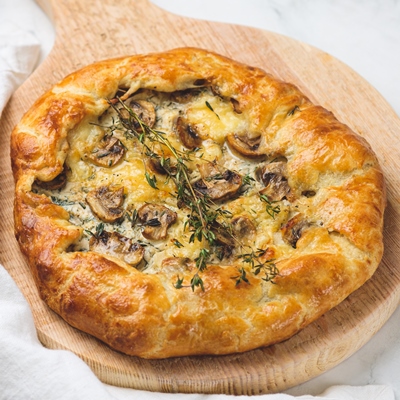 Смаженка постная с картофелем и грибами