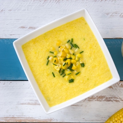 Постная кукурузная каша
