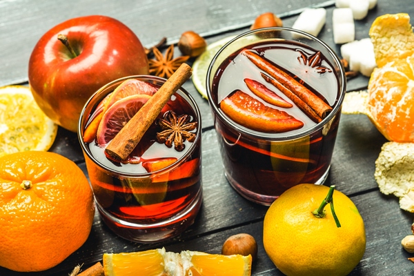 Витаминный компот из мандаринов и яблок christmas mulled wine - Витаминный компот из мандаринов и яблок