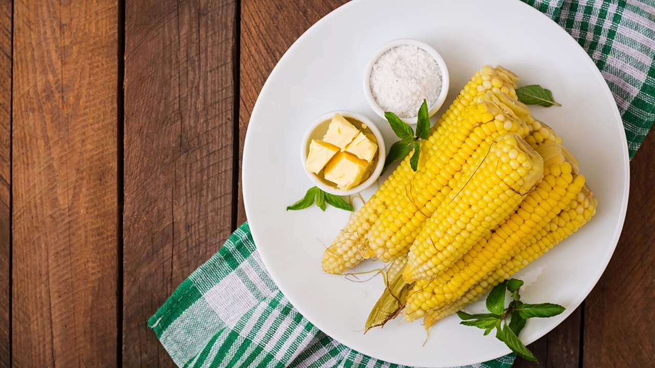Тушёная кукуруза