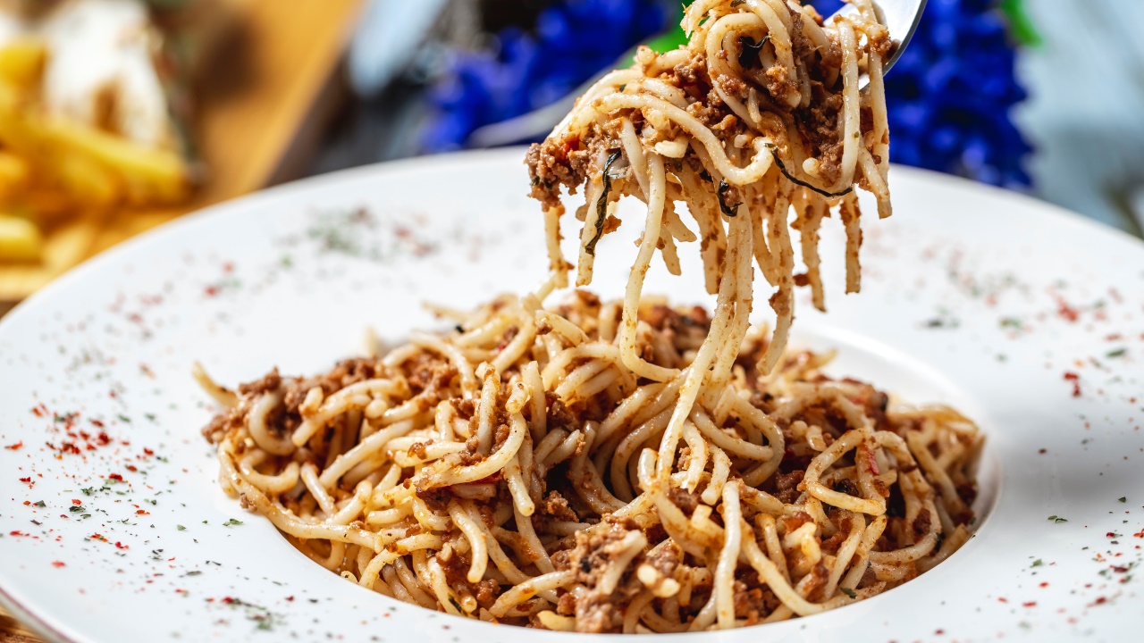 Макароны по-флотски с печёнкой