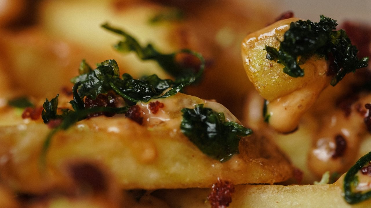 Картофель с мёдом, запечённый в духовке